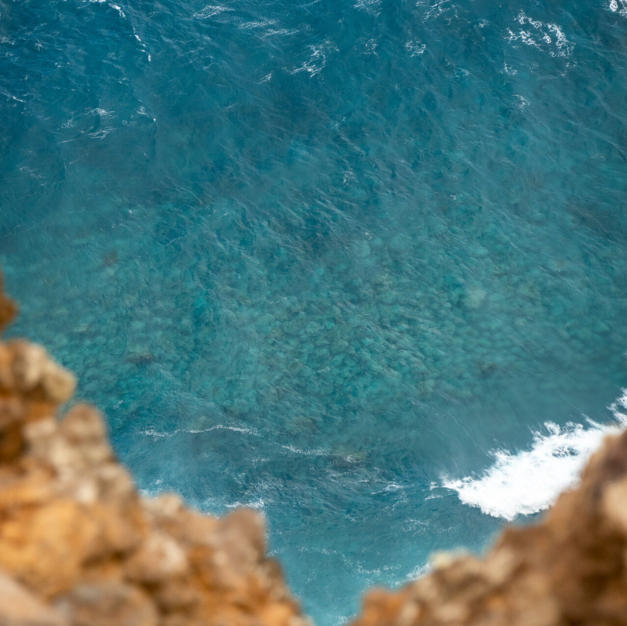 Wasser von oben fotografiert