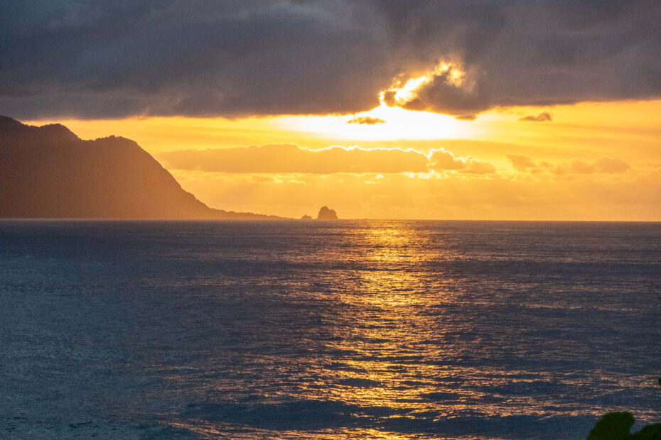 Sonnenuntergang auf Madeira, Ponta Sao Lorenco