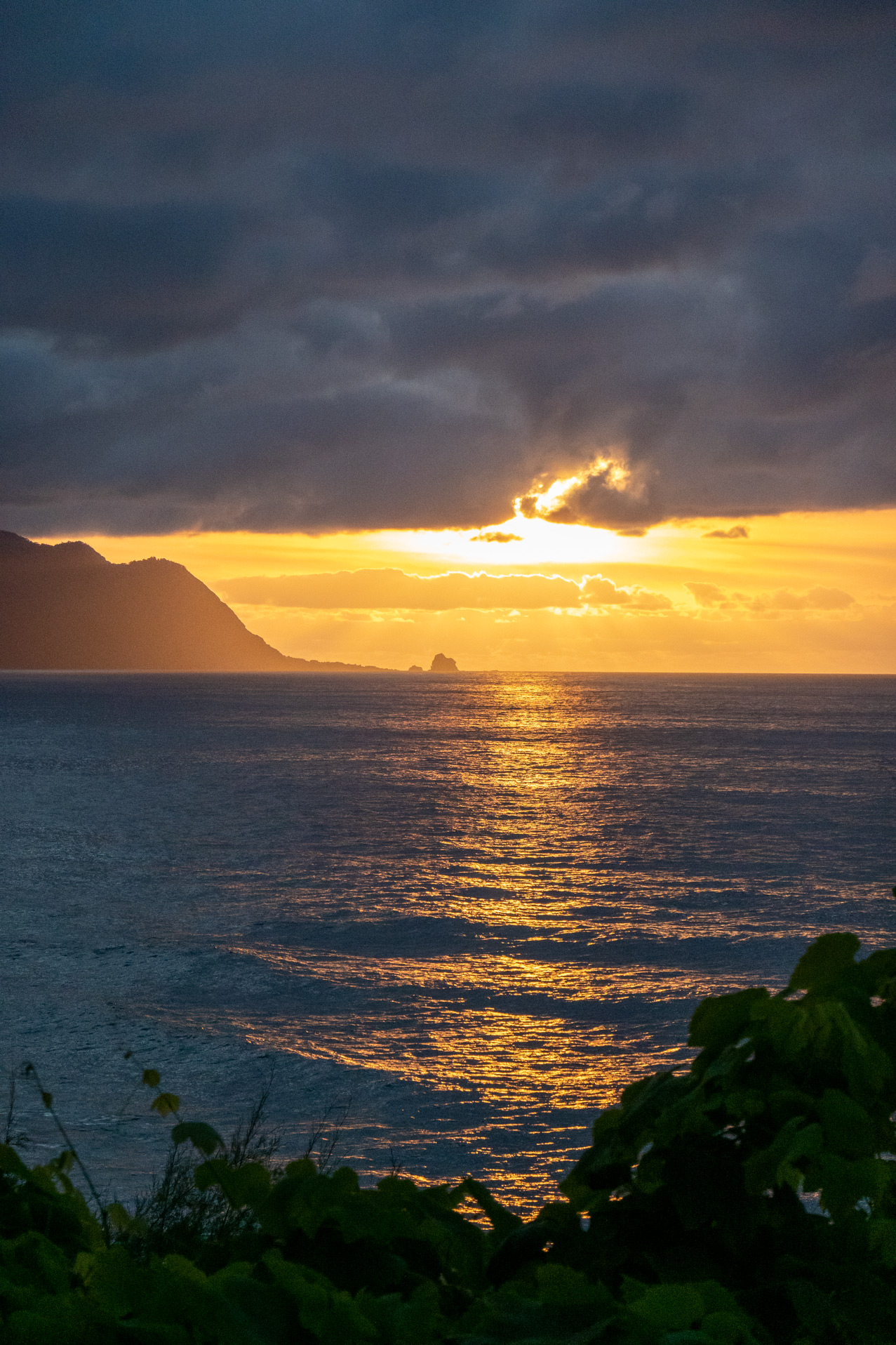 Sonnenuntergang auf Madeira, Ponta Sao Lorenco