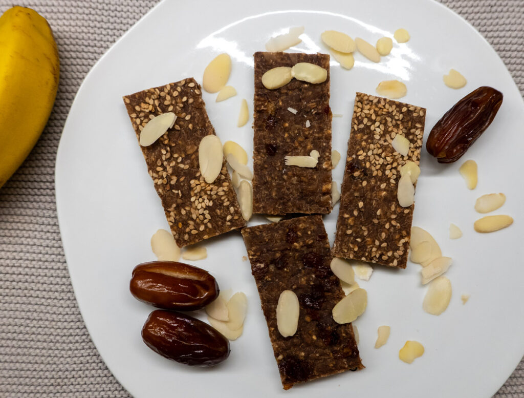 Müsliriegel selbst gemacht und perfekt für Sport