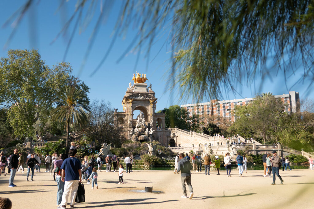 Brunnen im Park Ciutadella in Barcelona