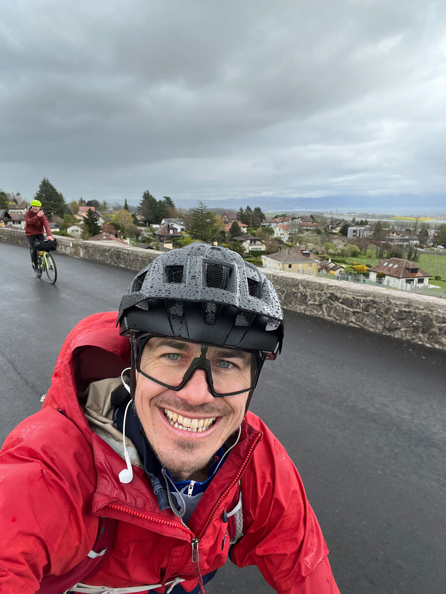 Bikepacking am Genfer See