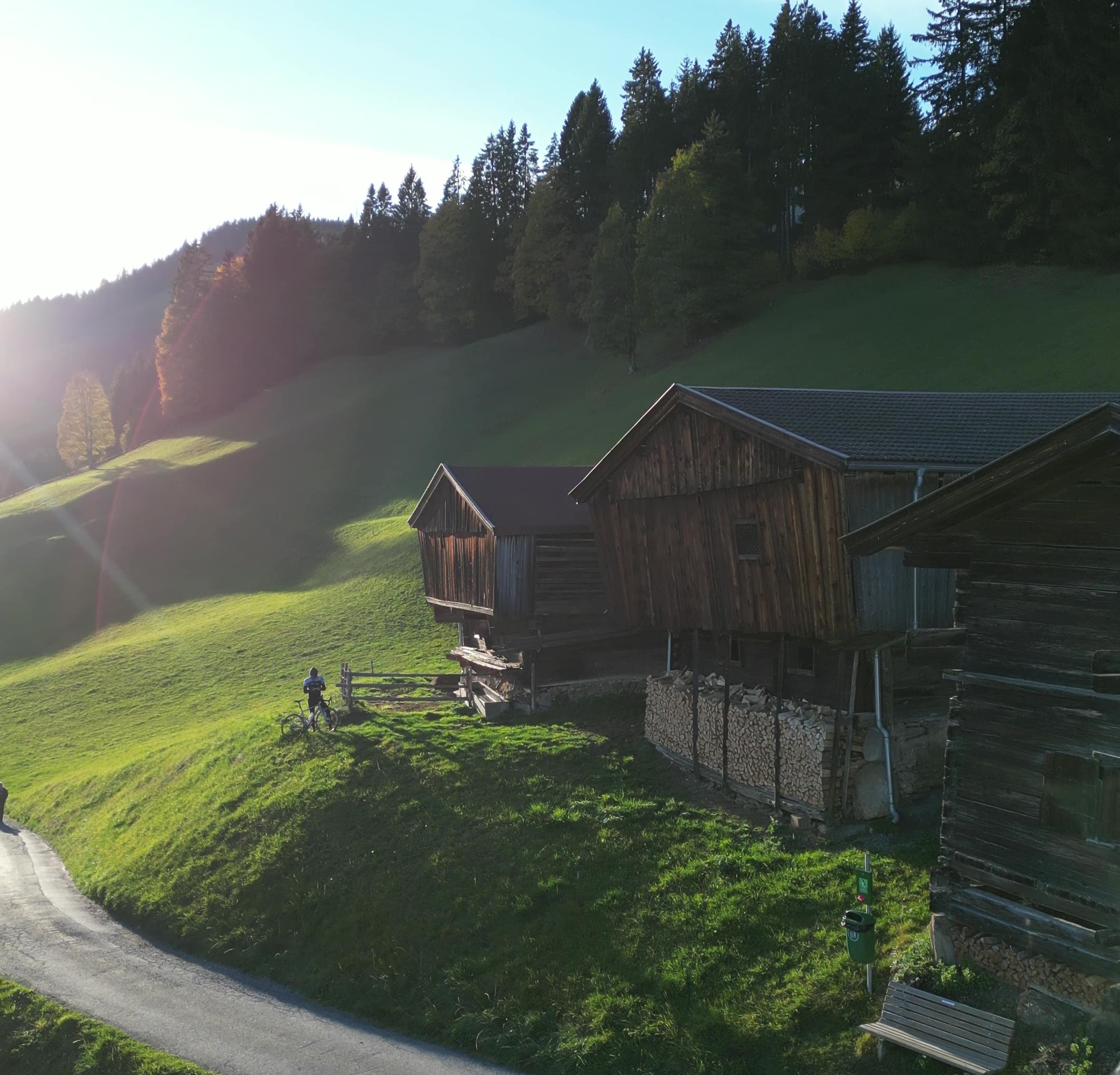 Der legendäre HillClimb führt von Brixen zum Filzalmsee.  Die Bikestrecke geht immer bergauf.