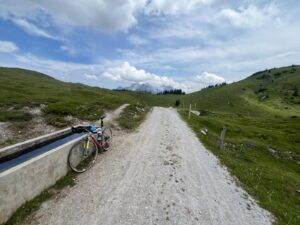 Die Kalksteinalm als Fahrradparadies.