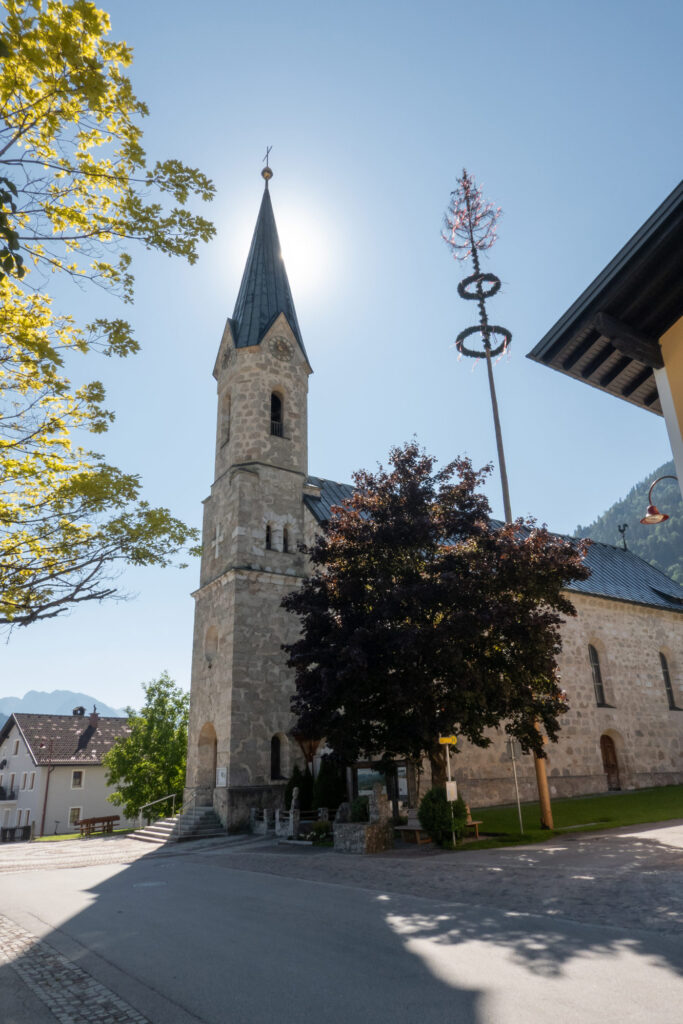 Rußbach auf der Wossa Gravelbike Tour