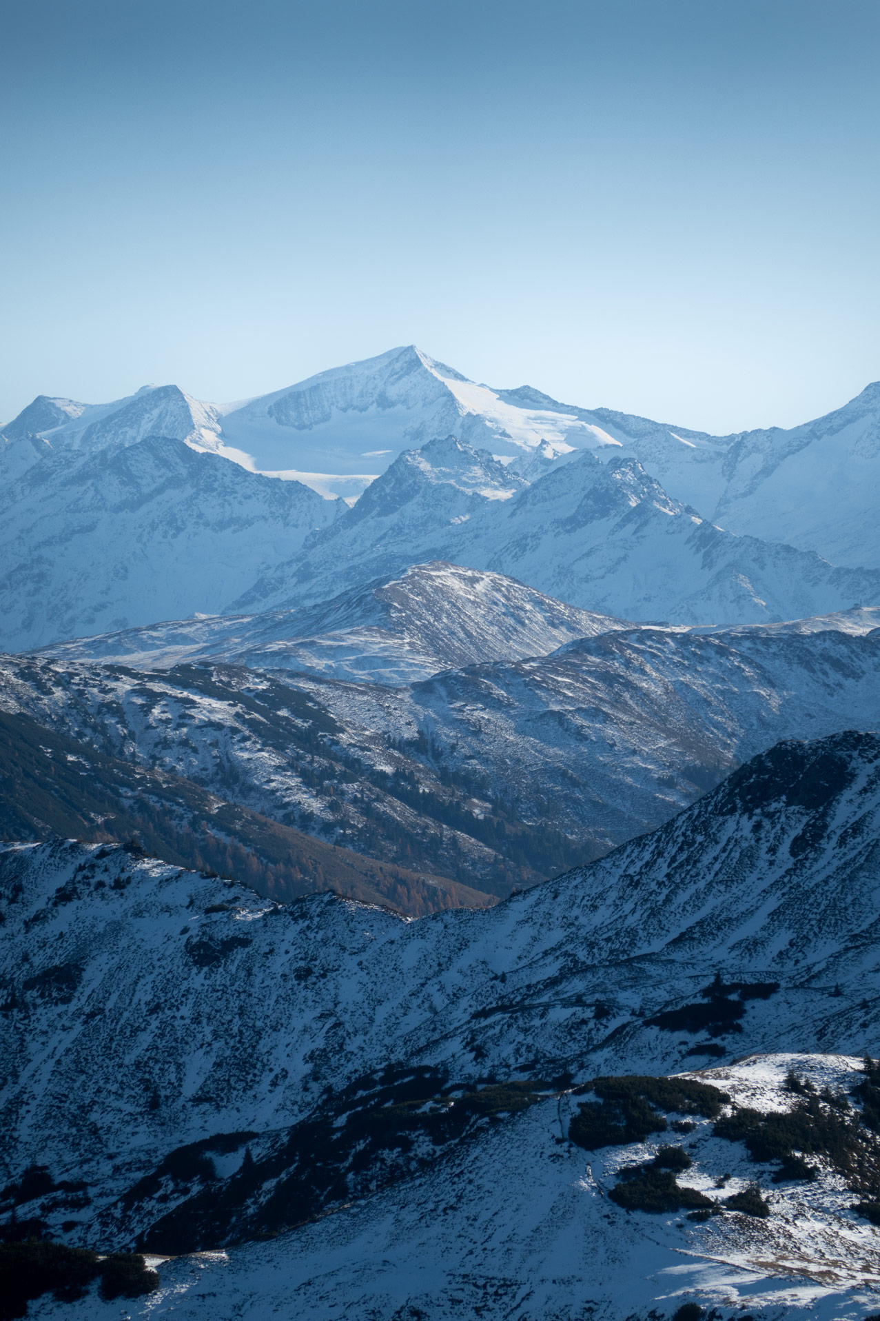 Winteraufnahme des Großvenedigers - ein Beispielbild für schönen Outdoor-Content