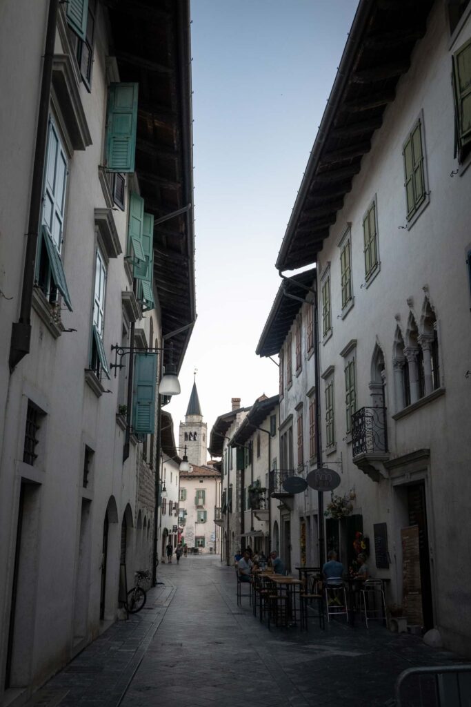 Die Altstadt von Venzone.