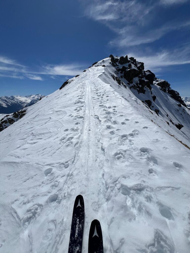 Die letzten Meter vor dem Kröndlhorn.
