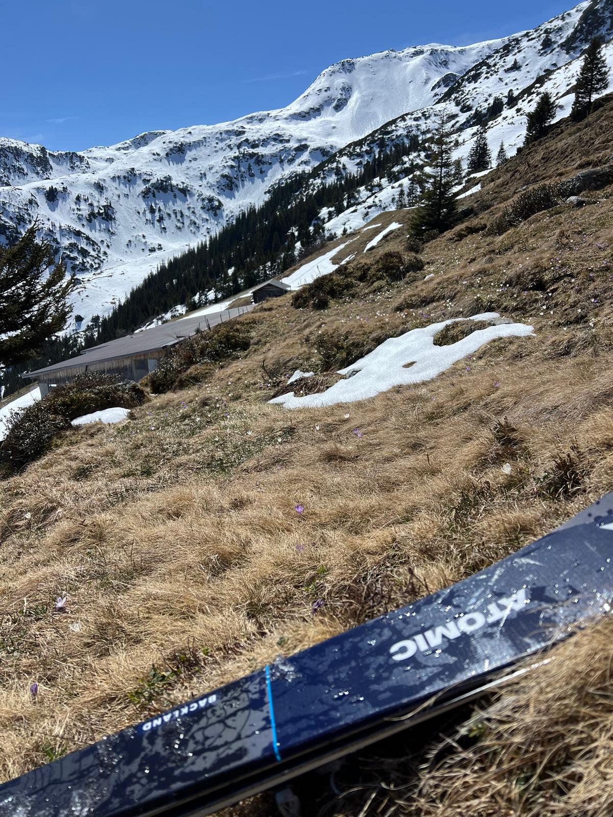 Skitour auf das Kröndlhorn im Frühjahr.