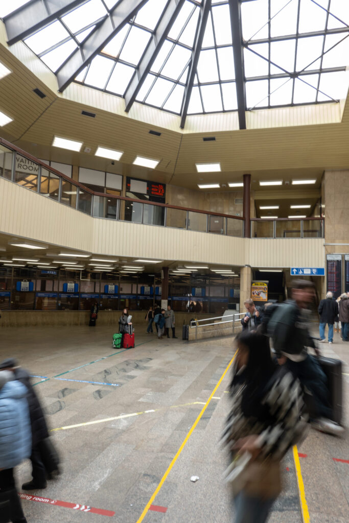Bratislava Hauptbahnhof.