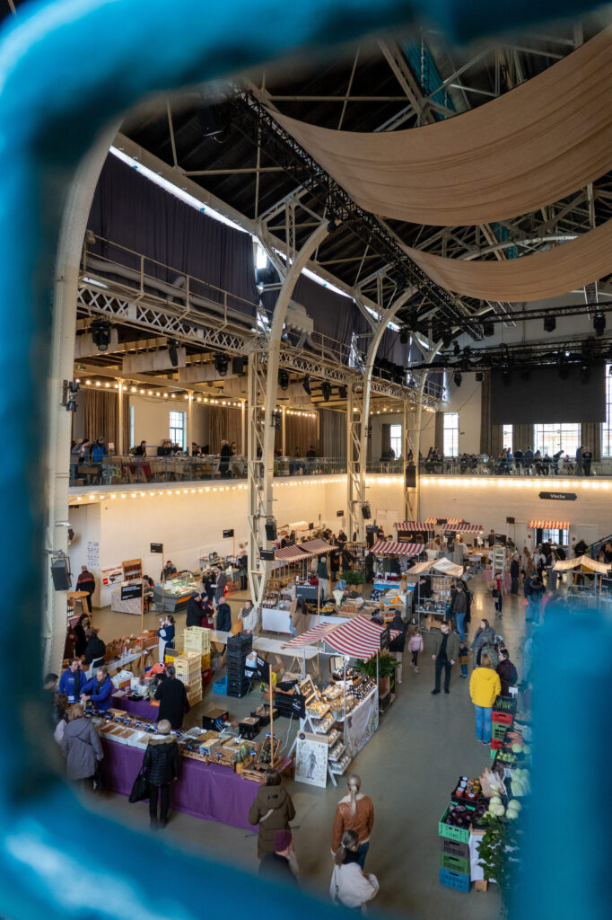 Alte Markthalle (stará tržnica) in Bratislava.
