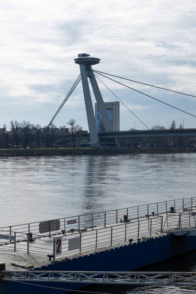 Ufo Brücke in Bratislava