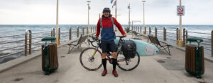 Surf Bikepacking. Mit dem Fahrrad und dem Surfboard über die Alpen und zum Surfen in die Toskana