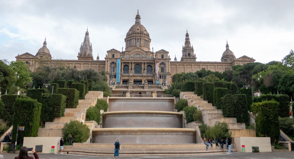 Das Museum Museu Nacional d’Art de Catalunya in Barcelona.