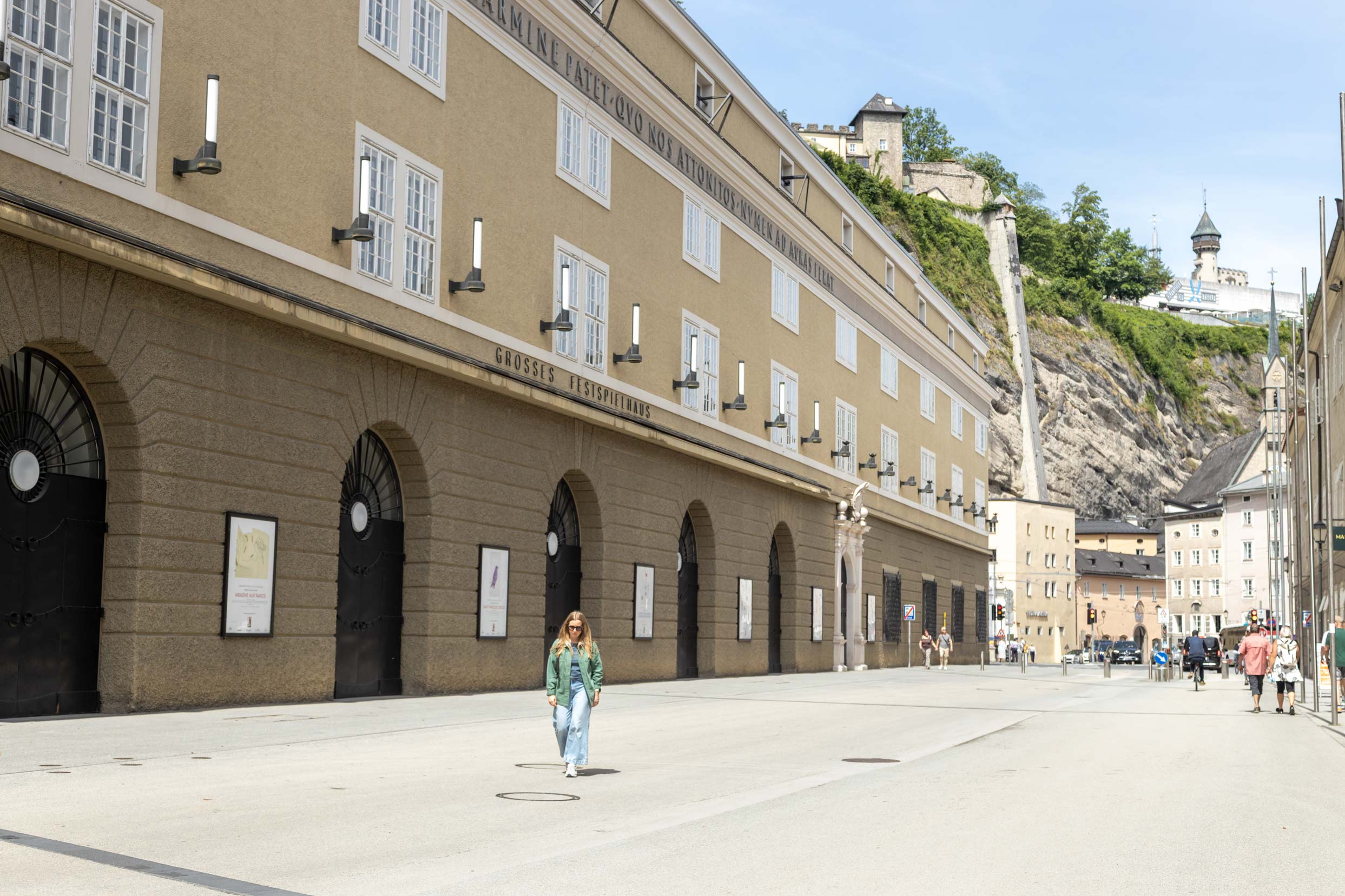 Das große Festspielhaus in Salzburg.