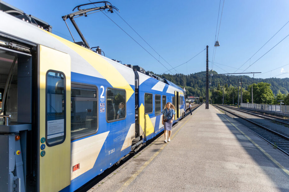 Abfahrt mit dem Deutschland Ticket nach München.