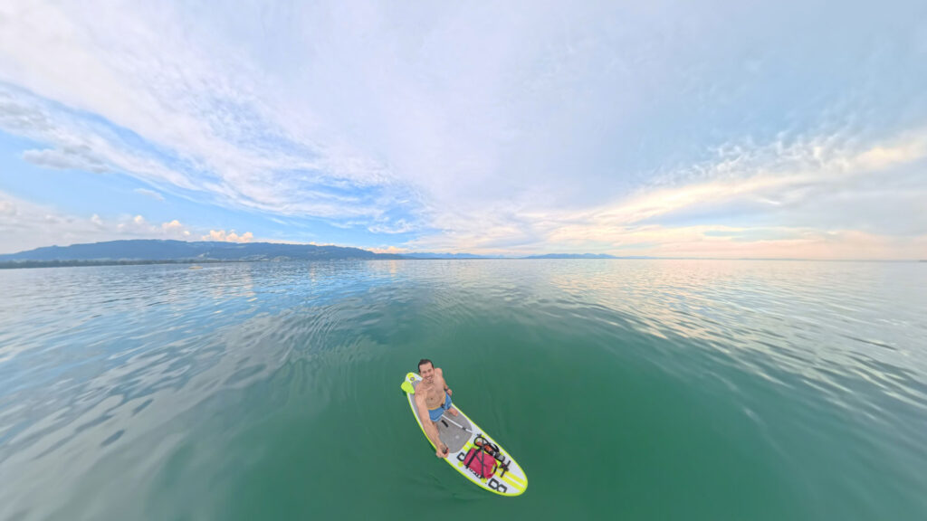 Mit dem SUP am Bodensee zwischen Lindau und Bodensee