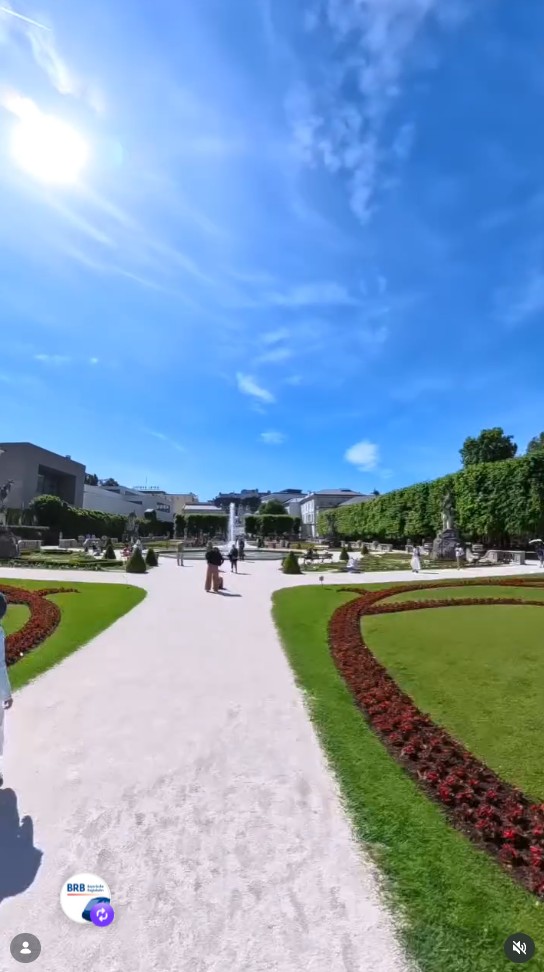 Vorschaubild meines Instagram Reels für eine Tagestour mit dem Deutschlandticket durch Salzburg.